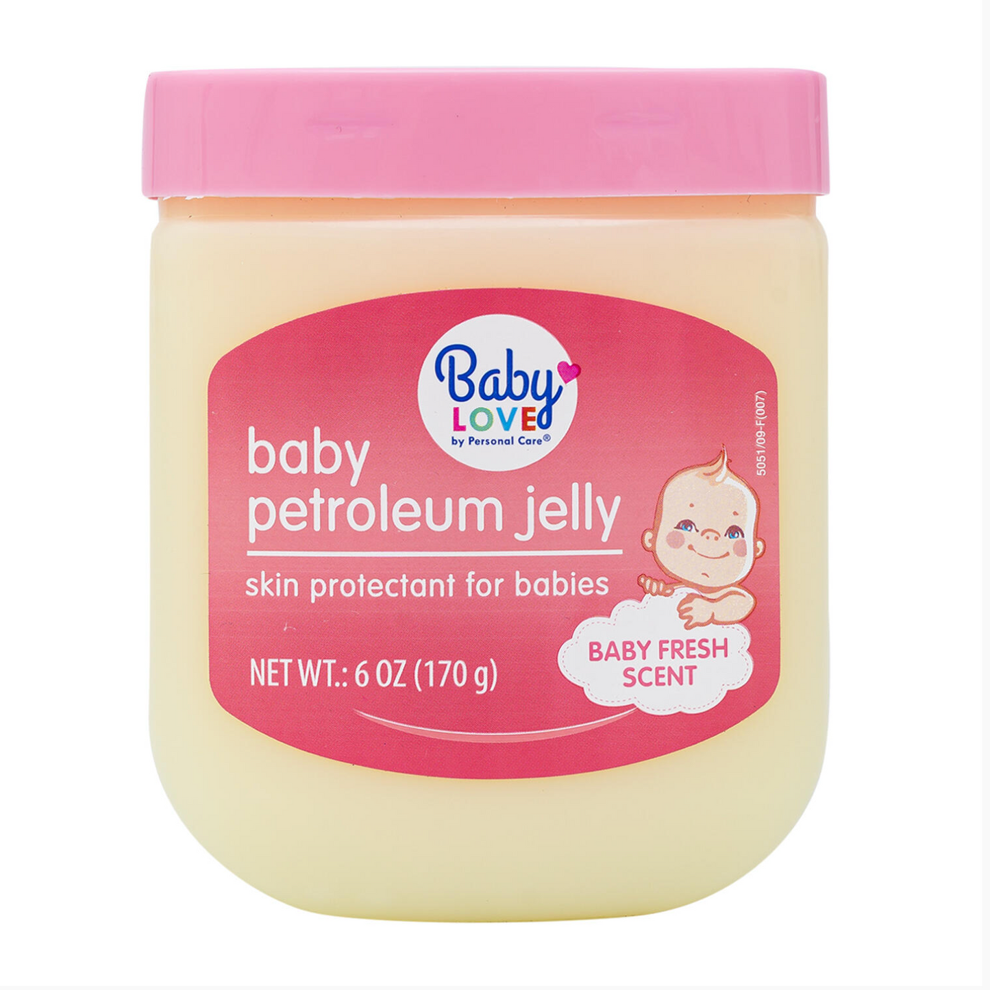 Baby Love Baby Petroleum Jelly - 6oz/170g - Skin Protection for Babies - Baby Fresh Scent
