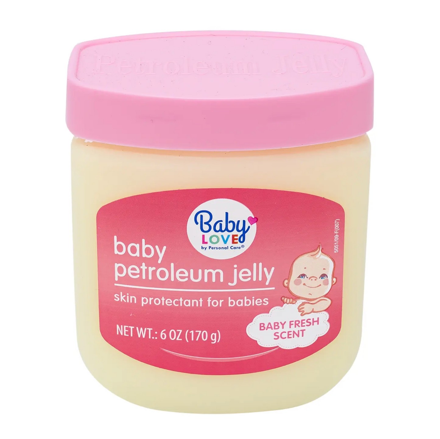 Baby Love Baby Petroleum Jelly - 6oz/170g - Skin Protection for Babies - Baby Fresh Scent