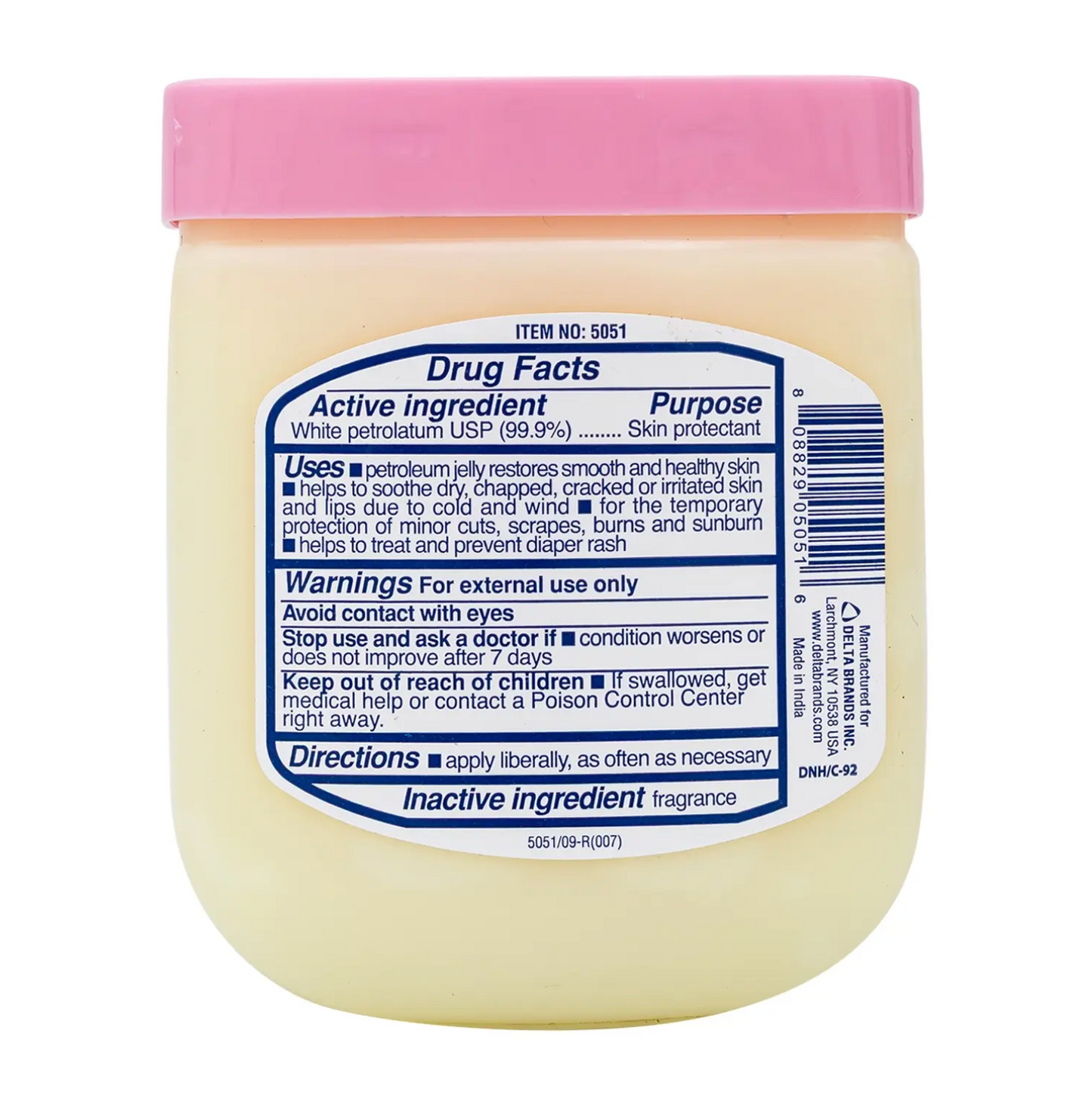 Baby Love Baby Petroleum Jelly - 6oz/170g - Skin Protection for Babies - Baby Fresh Scent