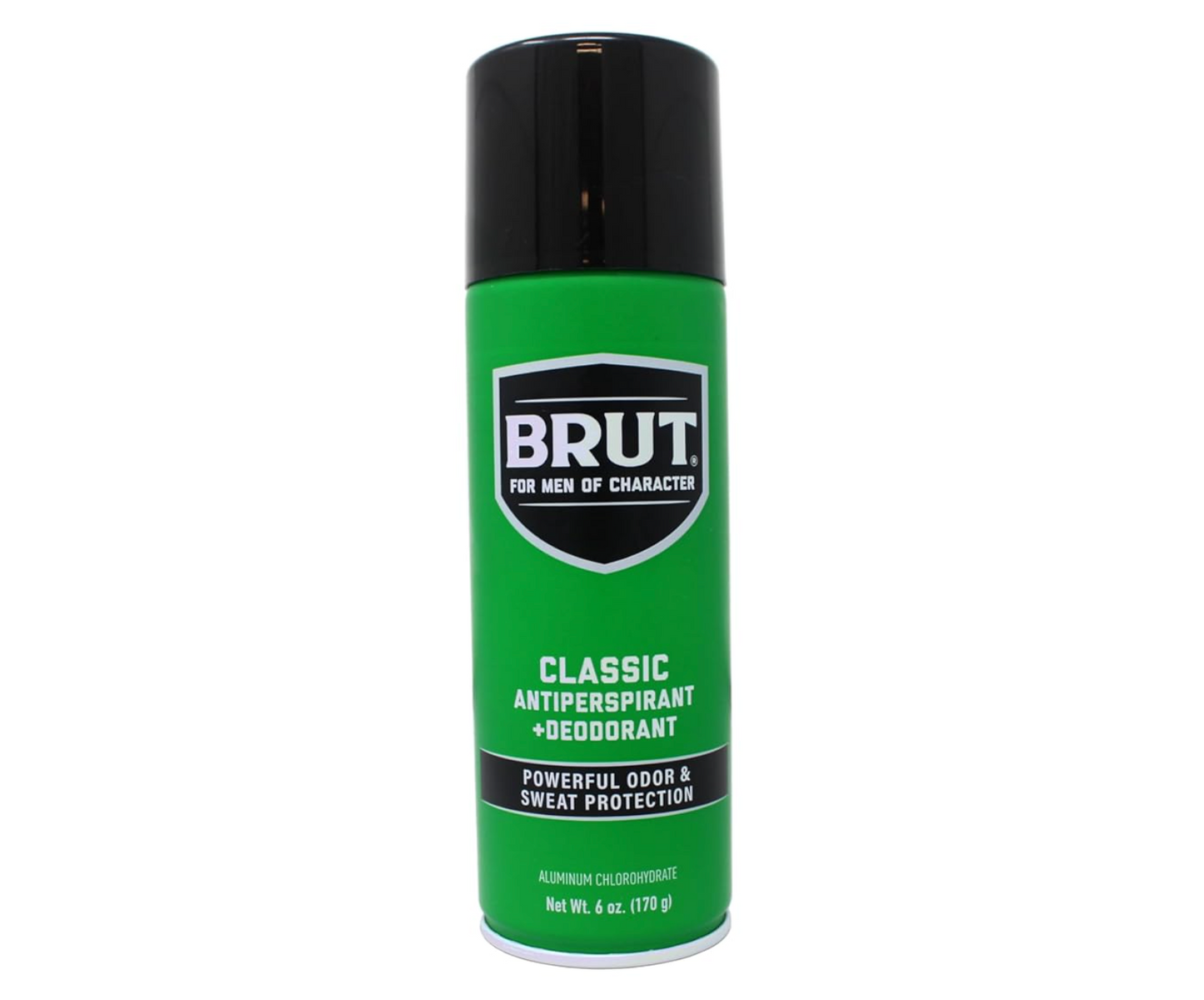 BRUT Anti-Perspirant Deodorant Spray, Classic 6 oz