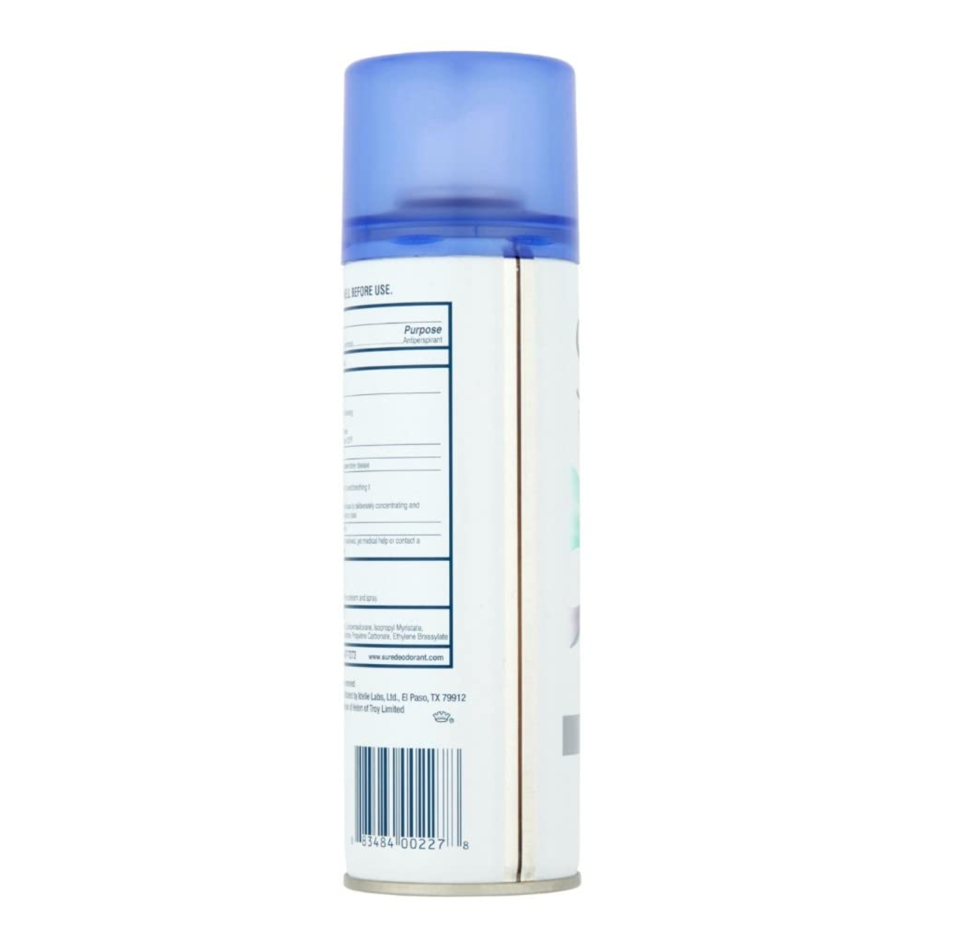 Sure Anti-Perspirant Unscented Spray Deodorant 6oz