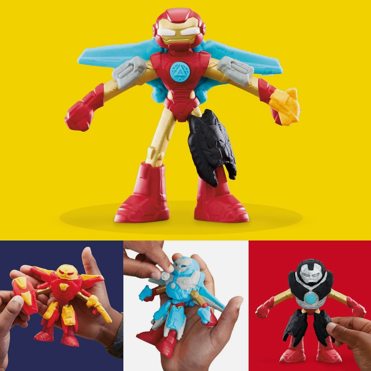 Play-Doh Marvel Iron Man Armor Maker Lab Playset with Lights and Sounds
