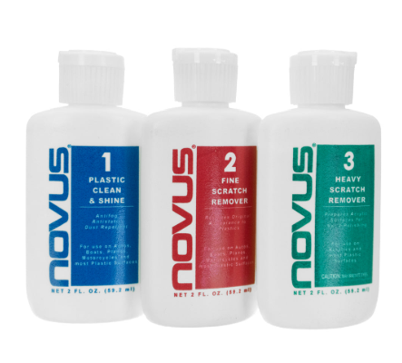 Novus Plastic Polish 3pc