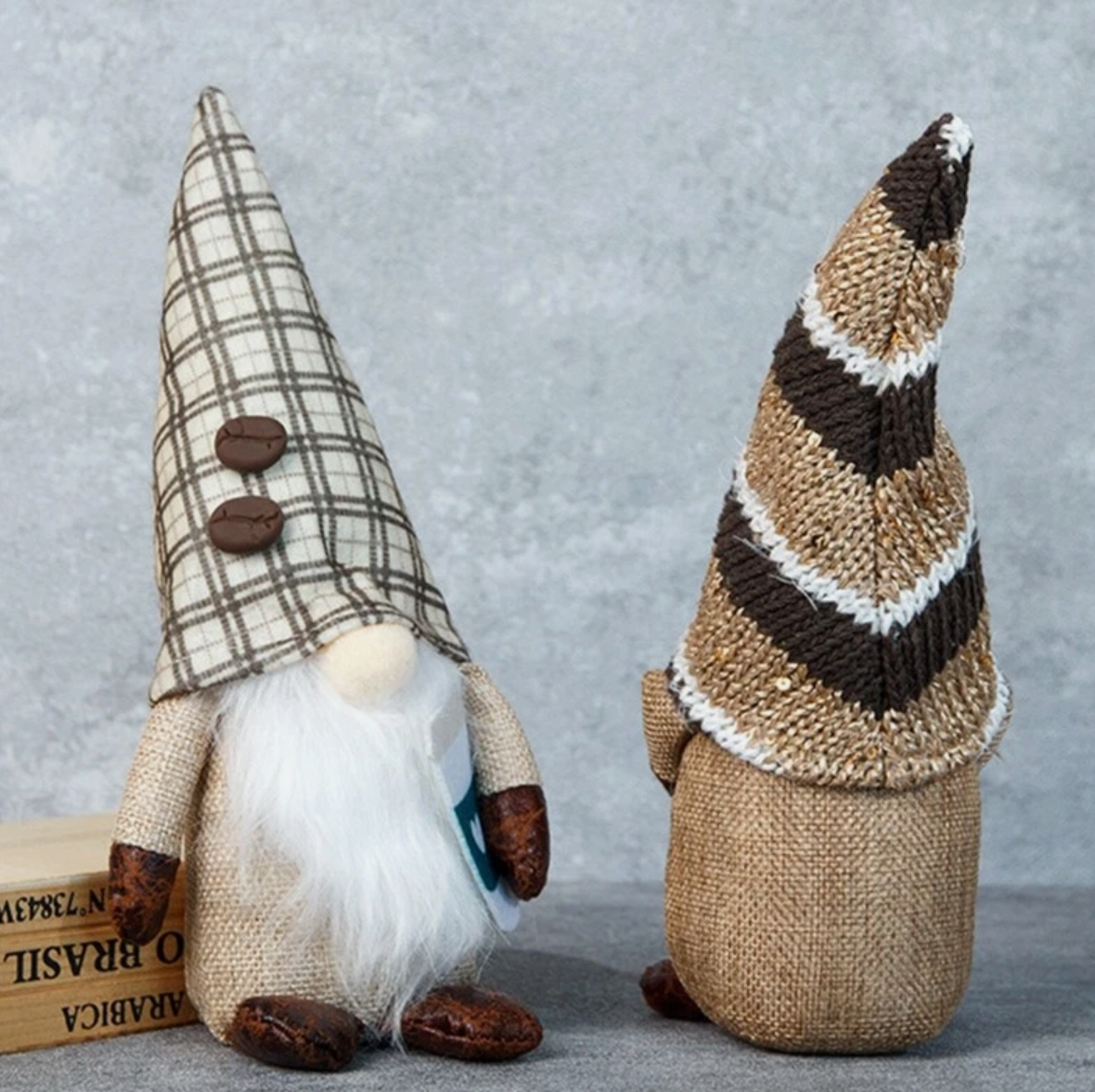 Coffee Gnomes – Adorable Coffee Bar Decor for Kitchen or Living Room