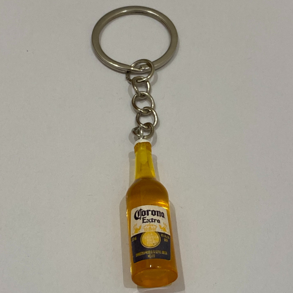 Corona Bottle Keychain