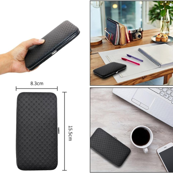 19-in-1 Stainless Steel Manicure Set – Professional Nail Clippers Grooming Kit with Leather Travel Case