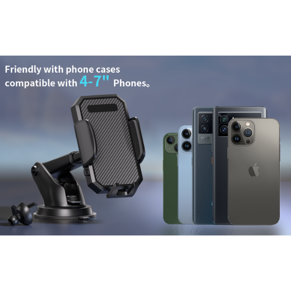 Universal 360 Degree Rotating Windshield Support Smartphone Car Accessories Car Phone Holder