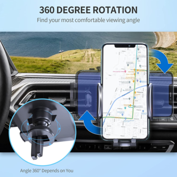 Universal 360 Degree Rotating Windshield Support Smartphone Car Accessories Car Phone Holder