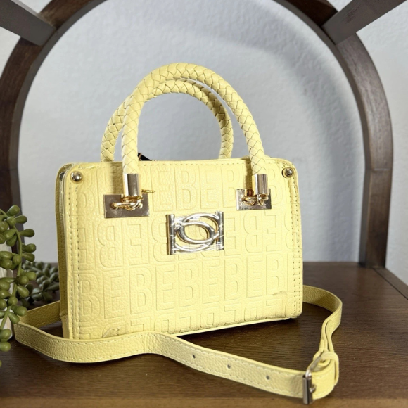 BEBE Alexandra small satchel - Blonde