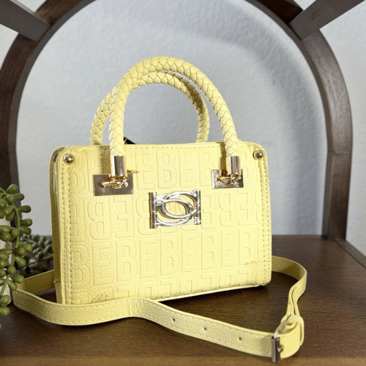 BEBE Alexandra small satchel - Blonde