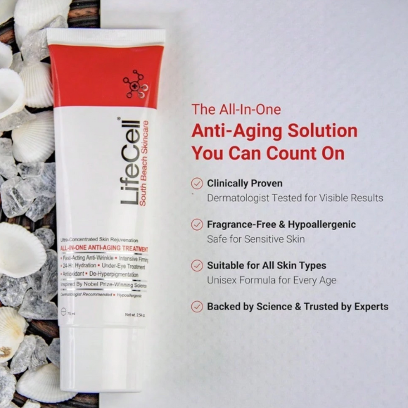 LifeCell All-In-One Anti-Aging Cream – 2.54 oz