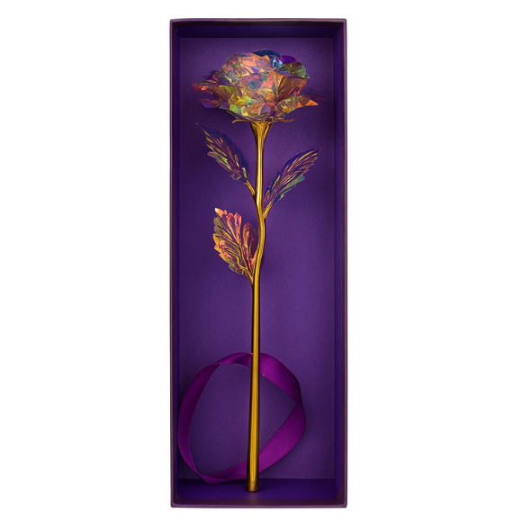 Gold-Plated Rose in Elegant Gift Box – Timeless Gift for Weddings, Anniversaries, Valentine’s & More
