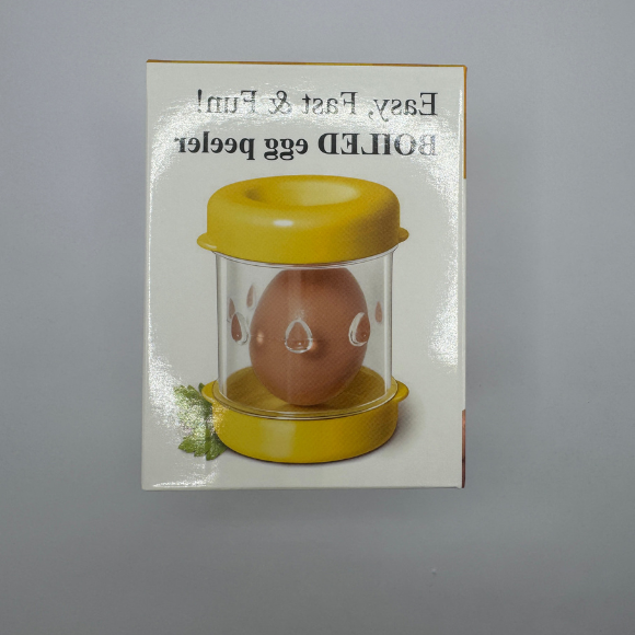 The Negg Boiled Egg Peeler – Easy & Quick Egg Shell Remover, White