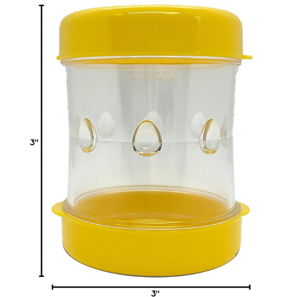 Boiled Egg Peeler Tool – Easy Egg Shell Remover Kitchen Gadget for Hard Boiled Eggs, Quick & Mess-Free Peeling – Yellow