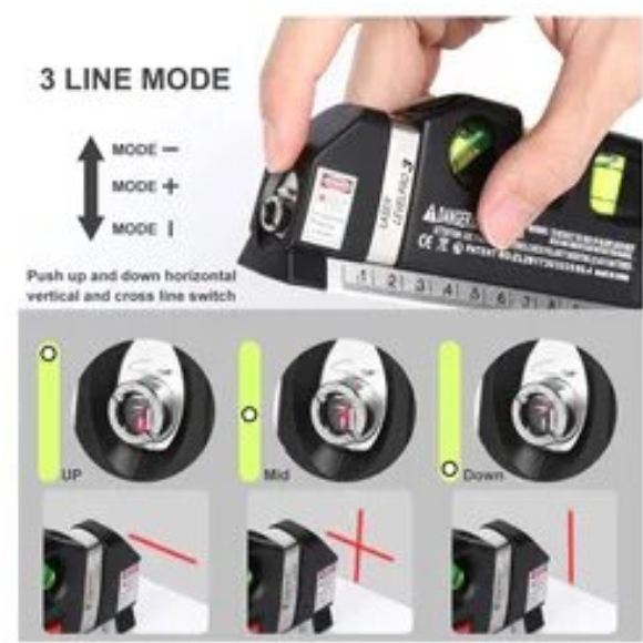Multipurpose Laser Level Tool With Tripod Laser Level Line Kit