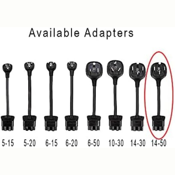 Tesla NEMA 14-50 Gen II Mobile Connector Smart Adapter