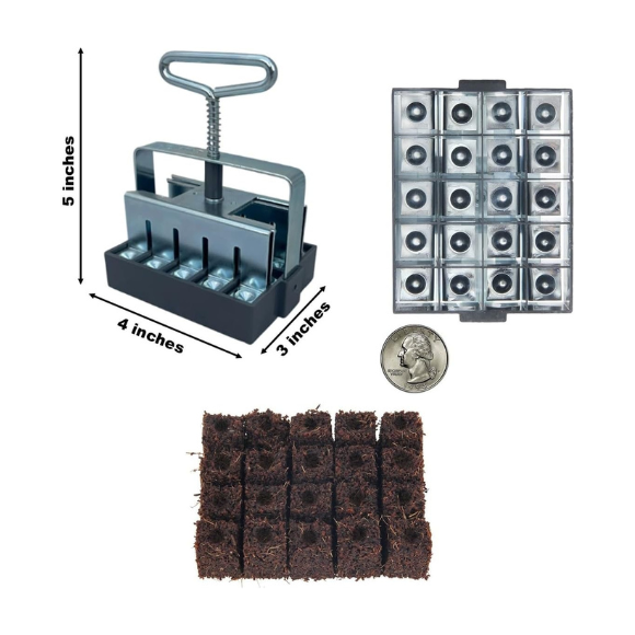 Authentic Ladbrooke Soil Block Maker Micro 20 Hand Held