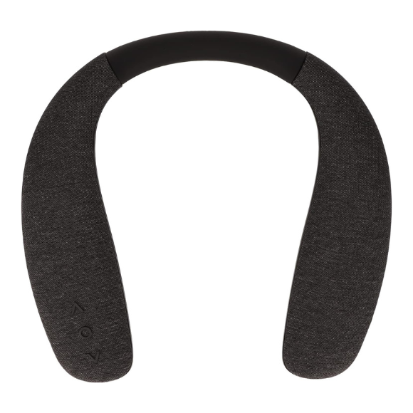 Neckband Bluetooth Speaker, Cordless Wearable Neck Speaker with Microphone