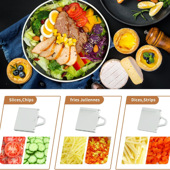 Adjustable Stainless Steel Vegetable Slicer & Chopper – Multifunctional Safe Dicer for Home & Commercial Use