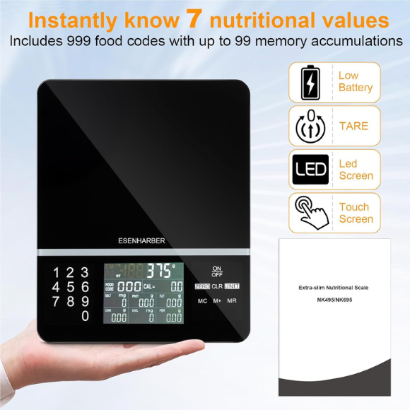 Food Scale with Nutritional Calculator