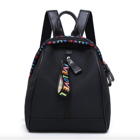 Mini Backpack for Women & Teens, Small Lightweight Oxford Cloth Shoulder Bag