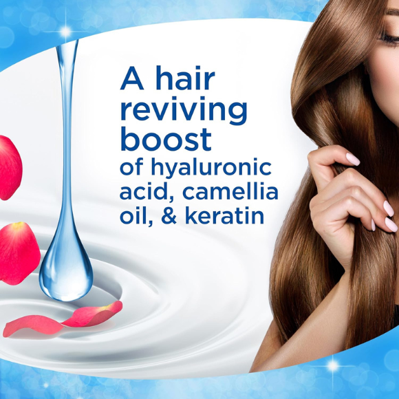 FINESSE Restore + Strengthen Moisturizing 2in1 Shampoo + Conditioner, 13 oz, Moisturize & Repair Dry or Damaged Hair