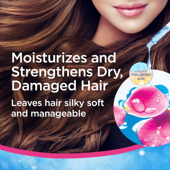 FINESSE Restore + Strengthen Moisturizing 2in1 Shampoo + Conditioner, 13 oz, Moisturize & Repair Dry or Damaged Hair