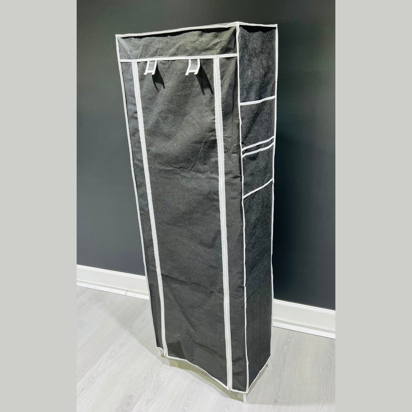 New 9 Tier Shoe Rack Shelf Standing Closet Cabinet Storage with Cover Black