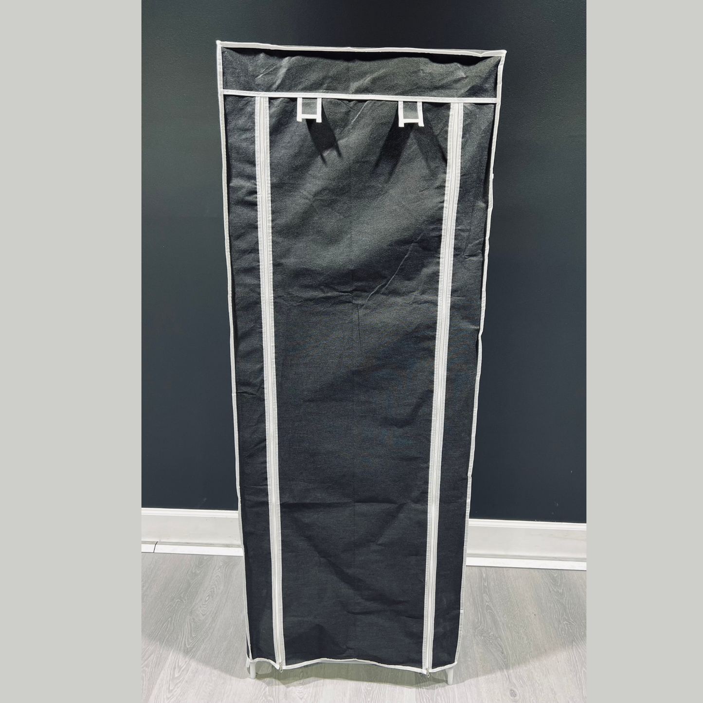 New 9 Tier Shoe Rack Shelf Standing Closet Cabinet Storage with Cover Black