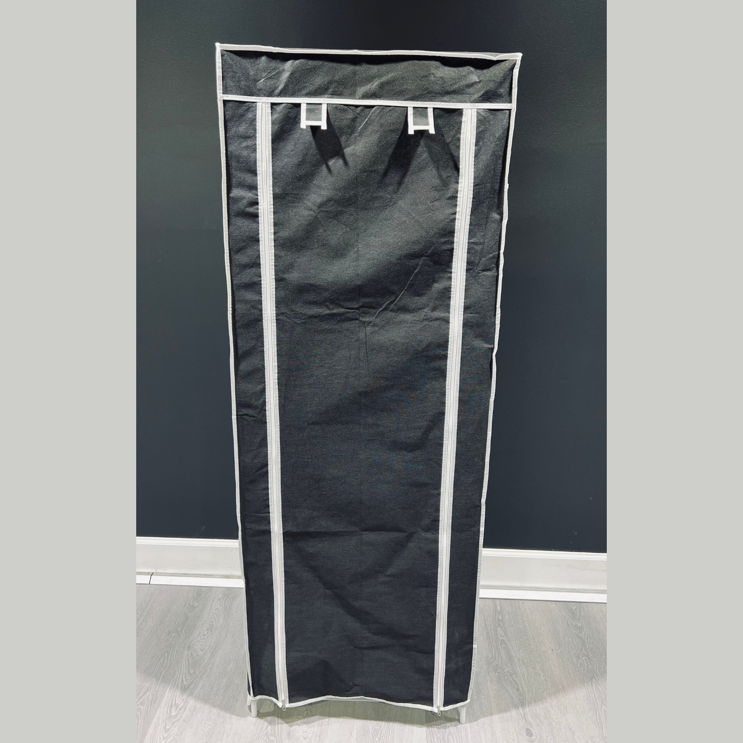 New 9 Tier Shoe Rack Shelf Standing Closet Cabinet Storage with Cover Black