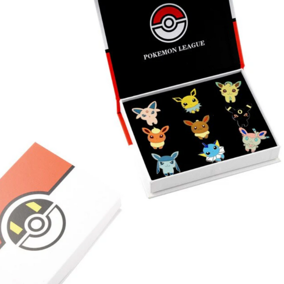 Pokémon Gym Badge Set – Kanto, Johto, Hoenn, Sinnoh, Unova, Kalos