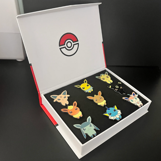 Pokémon Gym Badge Set – Kanto, Johto, Hoenn, Sinnoh, Unova, Kalos