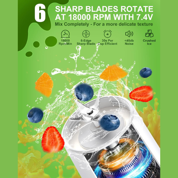 Portable Blender for Shakes and Smoothies