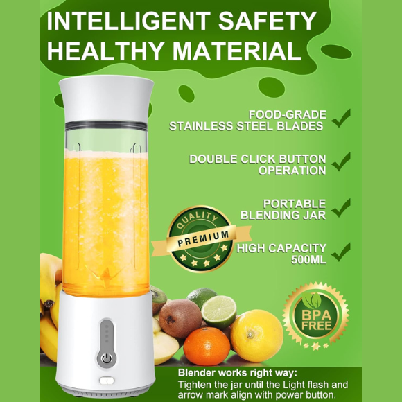 Portable Blender for Shakes and Smoothies