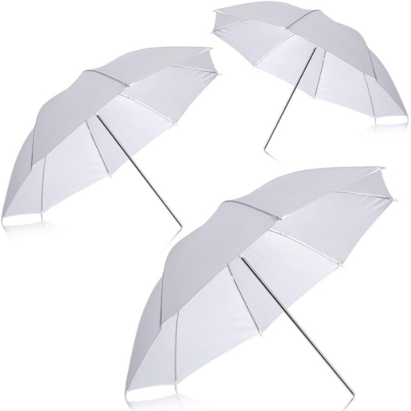 New Professional Photography 33" 83cm Studio Lighting Reflective Flash Translucent White soft Umbrella