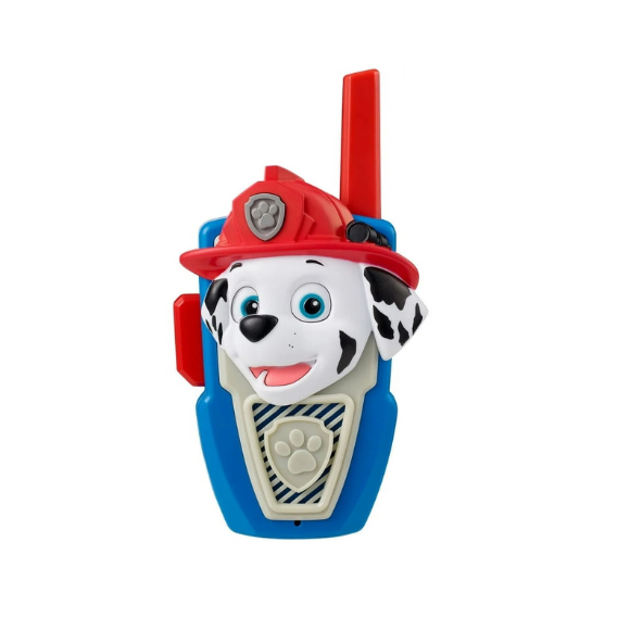 Paw Patrol Walkie Talkies, Marshall & Chase Set of 2 - Push to Talk Button for Children Ages 3+