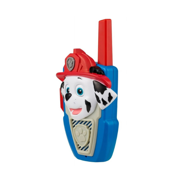 Paw Patrol Walkie Talkies, Marshall & Chase Set of 2 - Push to Talk Button for Children Ages 3+