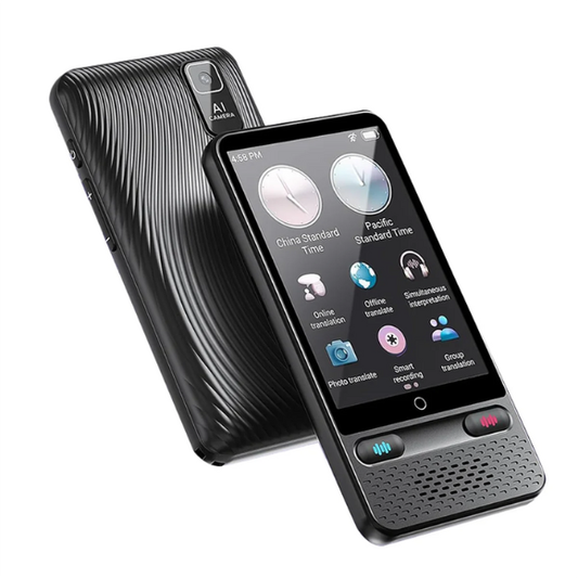 Language Translator Device,2024 Latest Two-Way Language Translator in 138 Languages, Online/Offline/AI/Voice/Photo Translation, Standy 240H, Portable Instant Translator for Business,Study & Travel
