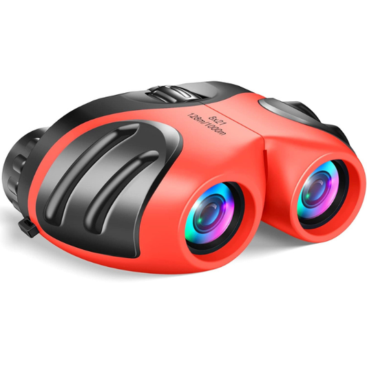 LET'S GO! Binocular for Kids, Compact High Resolution Shockproof Binoculars