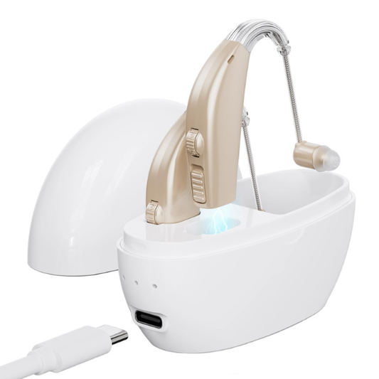 Hearing Aids Hearing Amplifiers for Seniors Rechargeable with Noise Cancelling