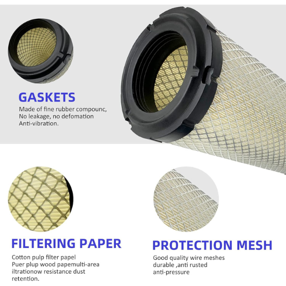 P821575 & P822858 Donaldson Air Filter Set For Donaldson FPG05 Air Cleaners