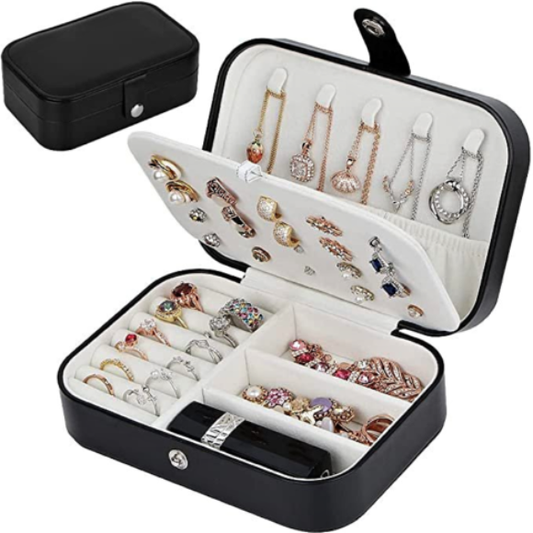 Jewelry Box, Travel Jewelry Organizer Cases with Double Layer