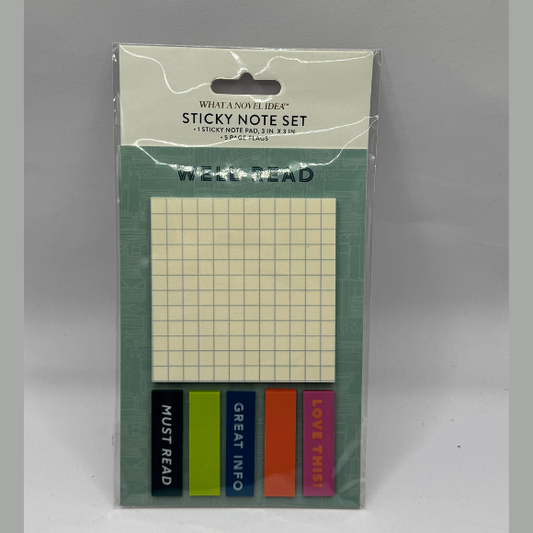 Well Read Sticky Note Set
