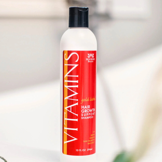 Nourish Beaute Vitamins Hair Growth Support Shampoo 10 fl oz
