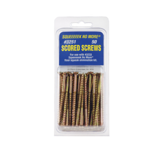 Squeek No More #3251 Scored Screws