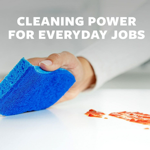 Scotch-Brite Zero Scratch Scrub Sponge, 1 Piece, 3x Quicker & Stronger