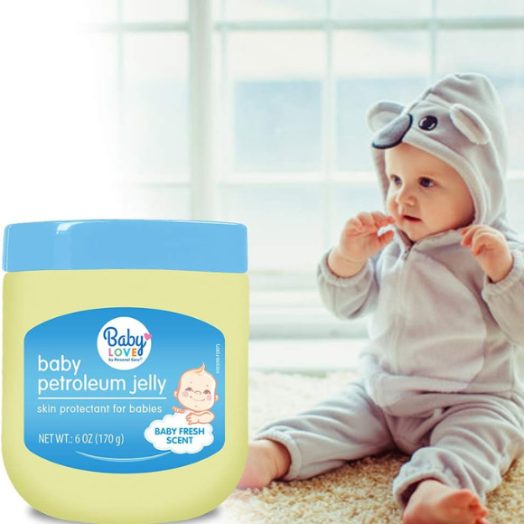 Baby Love Baby Petroleum Jelly - 6oz/170g - Skin Protection for Babies - Baby Fresh Scent