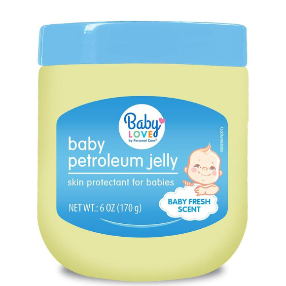 Baby Love Baby Petroleum Jelly - 6oz/170g - Skin Protection for Babies - Baby Fresh Scent