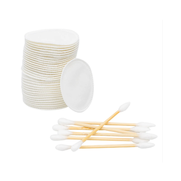 The Crème Shop x Hello Kitty Cotton Swabs & Cotton Pads Set, 2 Pack