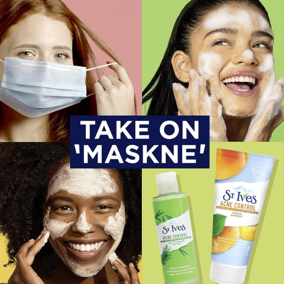 St. Ives Acne Control Face Scrub Apricot, Minimize Pores, Prevent Acne and Blemishes, With Salicylic Acid ,100% Natural Exfoliants, 6 oz